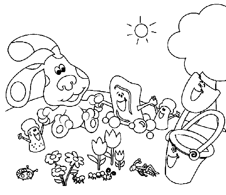 Blues Clues Coloring Pages 3